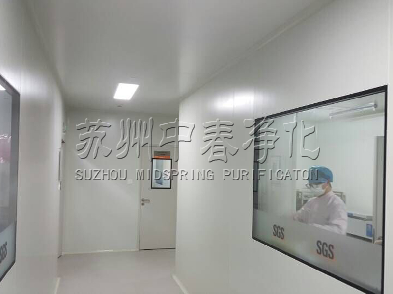某國際第三方檢測-SGS十萬級(jí)無菌室工程